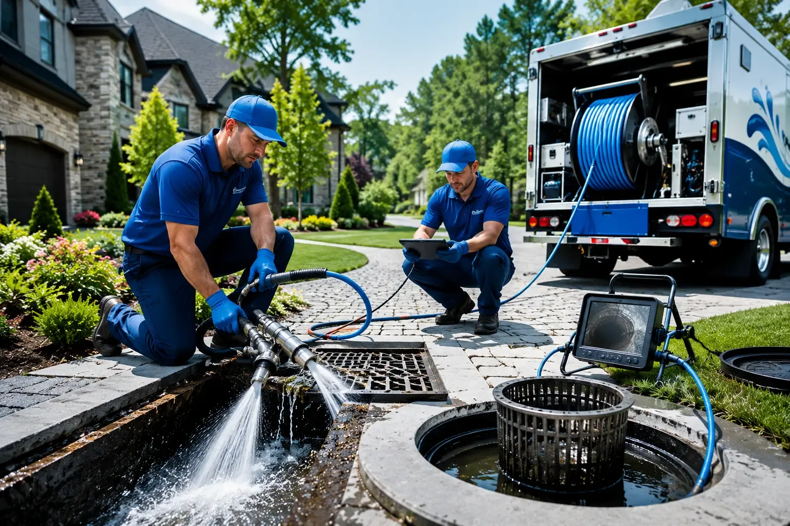 Local outdoor drain cleaning professionals in Chelsea, MI